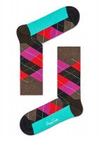 Носки унисекс Argyle Sock с цветными ромбами Happy socks