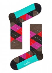 Носки унисекс Argyle Sock с цветными ромбами Happy socks