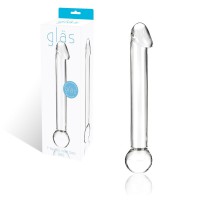 Стеклянный дилдо с реалистичной головкой - 16 см. Стеклянный дилдо с реалистичной головкой - 16 см.