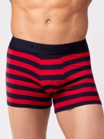 Мужские боксеры из мягкого хлопкового трикотажа в полоску Opium