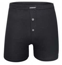 Мужские хлопковые трусы-боксеры с застежкой на две пуговицы Gentlemen