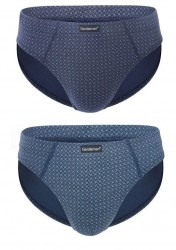 Набор из 2 мужских слипов с мелким принтом Gentlemen