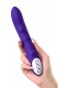 Нереалистичный фиолетовый вибратор Syrin - 21 см.