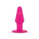 Розовый анальный плаг большого размера Jammy Jelly Anal Xl Plug Pink - 14 см.