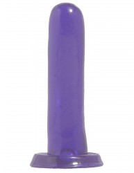 Фиолетовый анальный фаллоимитатор Smoothy - 13,3 см. Фиолетовый анальный фаллоимитатор Smoothy - 13,3 см.