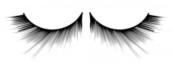 Черные асимметричные ресницы Deluxe Baci