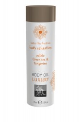 Съедобное масло для тела Зеленый чай и мандарин ERO Съедобное масло для тела Зеленый чай и мандарин ERO