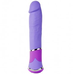 Фиолетовый анальный вибратор-реалистик Bootyful Nude Vibe Purple