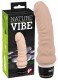 Телесный вибратор Nature Vibe - 17,8 см.