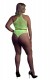 Эффектный зеленый комплект Turtle Neck and High Waist Slip Shots Media BV