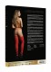 Эффектный комплект Jingle Glitter Nipple Stickers and Stockings: чулки и пэстисы Shots Media BV