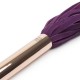 Фиолетовая плеть Cherished Collection Suede Flogger - 63,5 см.