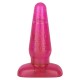 Анальный массажер Plug-N-Joy розовая - 11 см.