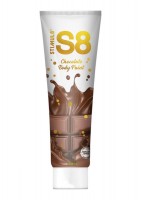 Краска для тела со вкусом шоколада Stimul 8 Bodypaint - 100 мл.