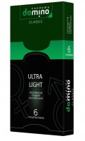 Супертонкие презервативы Domino Ultra Light - 6 шт.