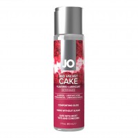 Лубрикант на водной основе Jo H2O Red Velvet Cake Flavored Lubricant - 60 мл.