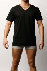 Мужская футболка из хлопка с V-образным вырезом Salvador Dali