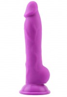 Фиолетовый фаллоимитатор Rick.G - 22,6 см.