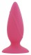 Конусообразная анальная пробка Popo Pleasure розового цвета - 9 см.