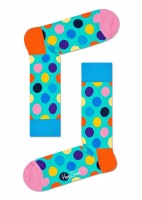 Яркие носки унисекс в горох Big Dot Sock Happy socks