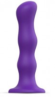 Фиолетовая насадка Strap-On-Me Dildo Geisha Balls size Xl