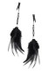 Украшение на грудь с пёрышками Fancy Feather Clamps