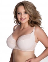 Бюстгальтер на косточках с мягкими чашками plus size и кружевом Akcent Бюстгальтер на косточках с мягкими чашками plus size и кружевом Akcent