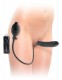 Фаллоимитатор с ручным насосом Inflatable Vibrating Strapless Strap-On - 16,5 см.