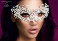 Изысканная белая карнавальная маска Chilirose Chilirose
