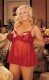 Сорочка беби-долл с откровенным бюстом Shirley of Hollywood