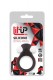 Чёрное эрекционное виброкольцо LIT-UP Silicone Stimu Ring 2 Black