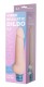 Телесный вибромассажёр Vibro Realistic Cock Dildo - 19,5 см.