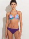 Раздельный купальник с лифом пуш-ап в полоску Lormar