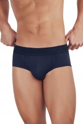 Черные мужские трусы-брифы в рубчик Heavenly Piping Brief Clever Masculine Underwear