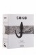 Чёрная анальная пробка Sono №8