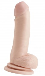 Телесный фаллоимитатор 8 Dong with Suction Cup - 19,1 см.