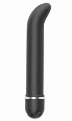 Чёрный вибростимулятор Le Reve Slimline G - 21,6 см.