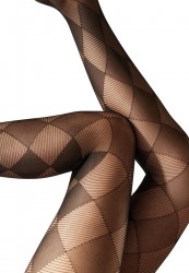 Эко-колготки с рисунком в виде ромбов Pretty Polly Эко-колготки с рисунком в виде ромбов Pretty Polly