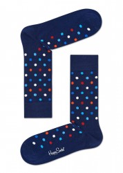 Носки унисекс Dot Sock в мелкий цветной горох Happy socks