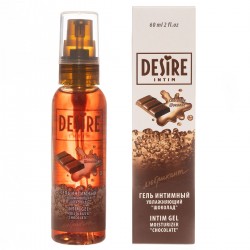 Интимный гель-лубрикант Desire с ароматом шоколада - 60 мл.