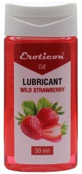 Интимная смазка Fruit Strawberry с ароматом земляники - 30 мл.